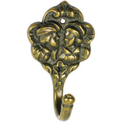 Crochet Laiton 290 80mm Bronze – Support Robuste | LINEA BERTOMANI