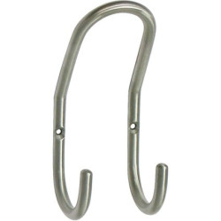 Crochet Inox 535 140mm – Support Robuste | LINEA BERTOMANI