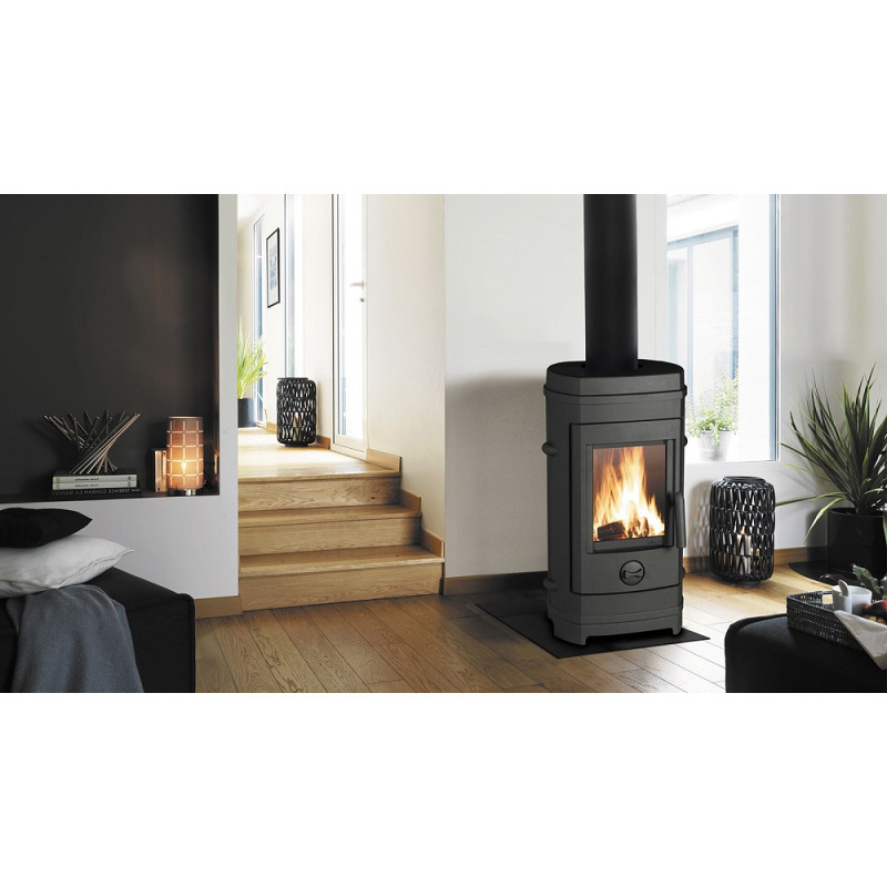 Poêle à bois Balami en fonte 9 kW INVICTA