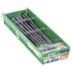 Vis IN Force 6x200mm 16 pièces SPAX – Fixation robuste | SPAX