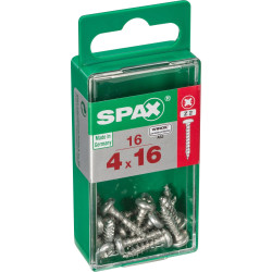 Vis SPAX 4x16mm – Lot de 16 pièces | SPAX