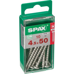 Vis SPAX 4,5x50mm – Lot de 10 | SPAX