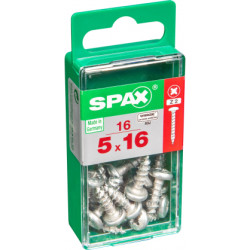 Vis SPAX 5x16mm – Lot de 16 pièces | SPAX