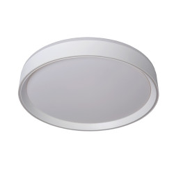 Plafonnier Nuria Ø 40 cm LED 24 W dimmable blanc LUCIDE Plafonnier Nuria Ø 40 cm LED 24 W dimmable blanc LUCIDE