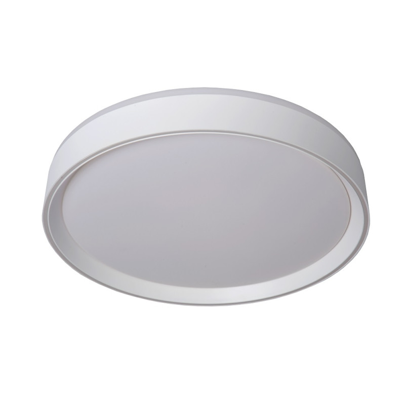 Plafonnier Nuria Ø 40 cm LED 24 W dimmable blanc LUCIDE Plafonnier Nuria Ø 40 cm LED 24 W dimmable blanc LUCIDE