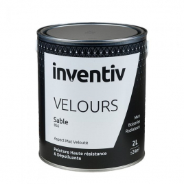 Peinture Velours Sable BS6 2 L INVENTIV