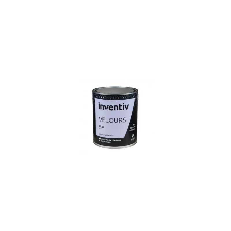 Peinture Velours Lilas VG6 2 L INVENTIV