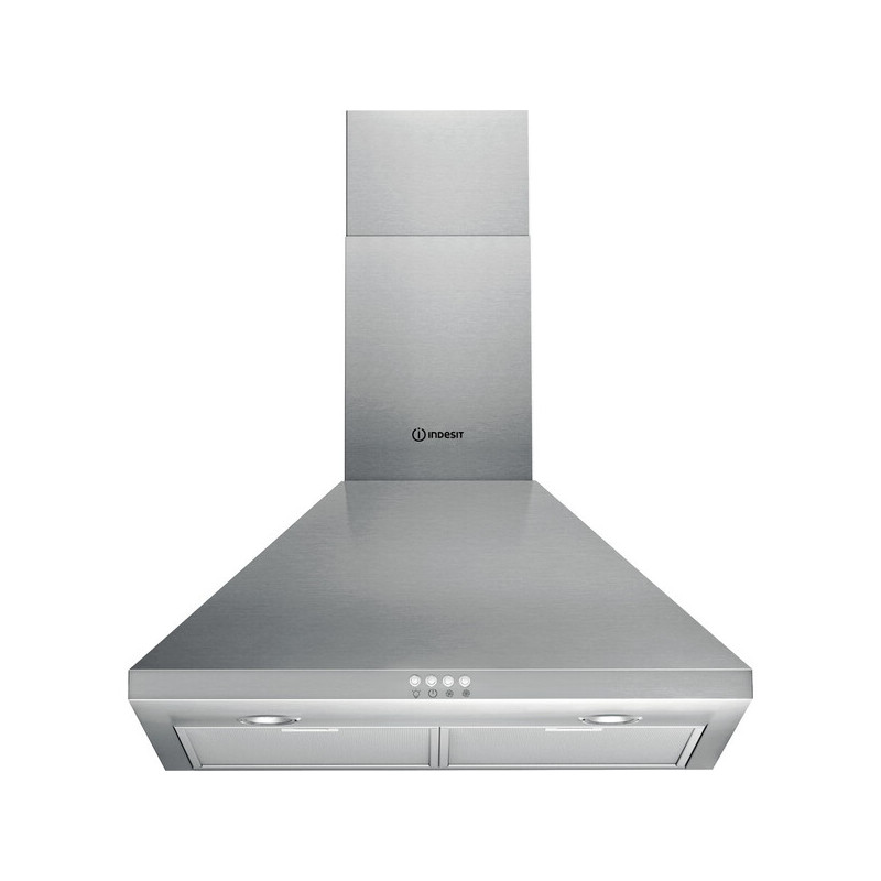 HOTTE DECO.PYR INDESIT INOX LED 60CM145W