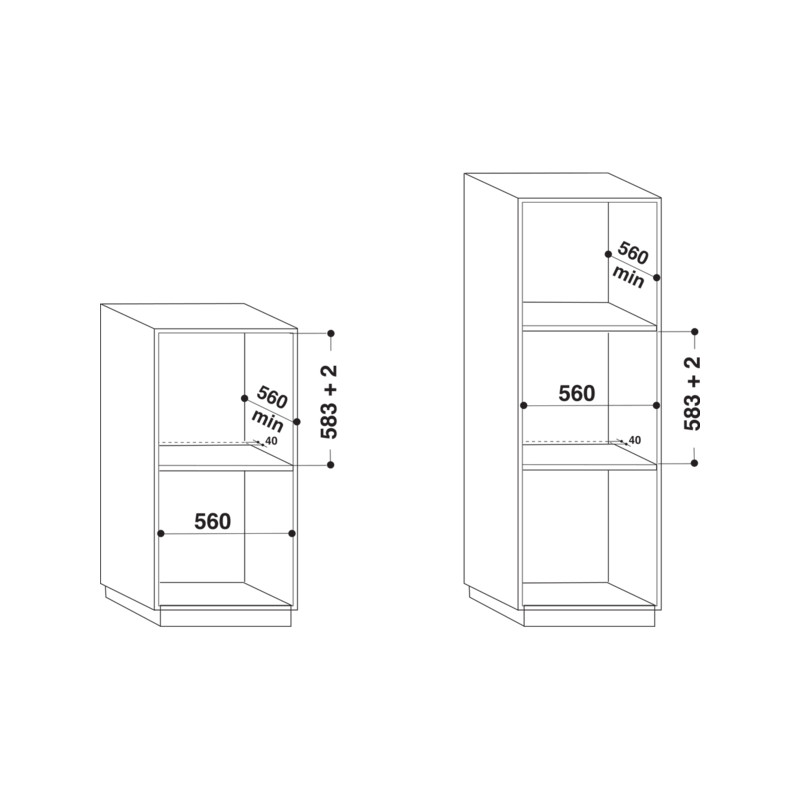 FOUR MULTI ARIA INDESIT 60CM 71L A