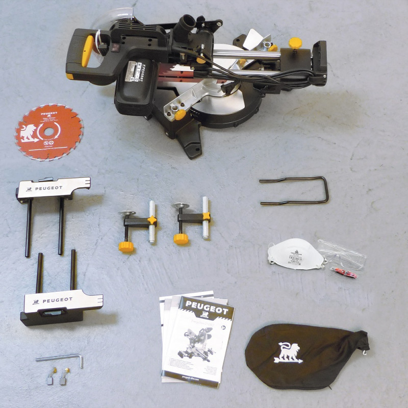 Scie à onglet radiale EnergySaw-210SL2 1600 W PEUGEOT