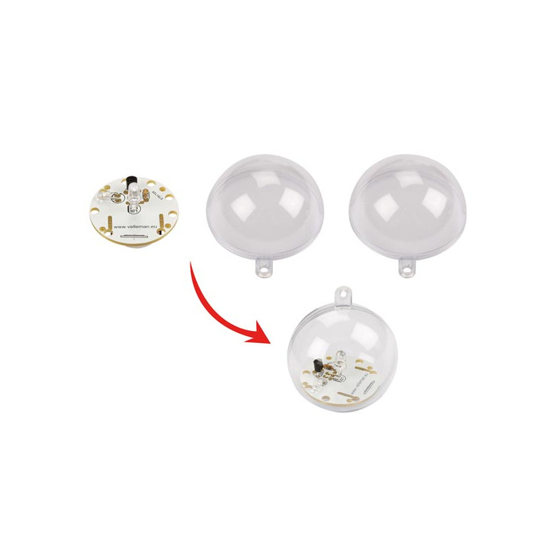 Boule LED RGB à personnaliser WHADDA