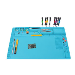 Tapis de soudage en silicone 55 x 35 cm WHADDA Tapis de soudage en silicone 55 x 35 cm WHADDA