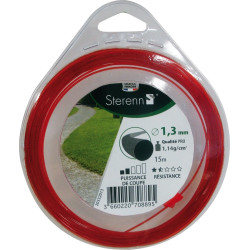 Fil coupe-bordure rouge Ø 1,3 mm – Coupe efficace | STERENN