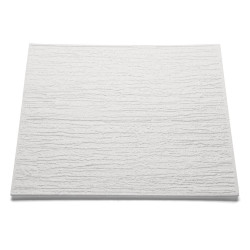 Dalles de plafond 1er prix en polystyrène expansé 50 x 50 cm réf. T80 sachet de +/ 2m²