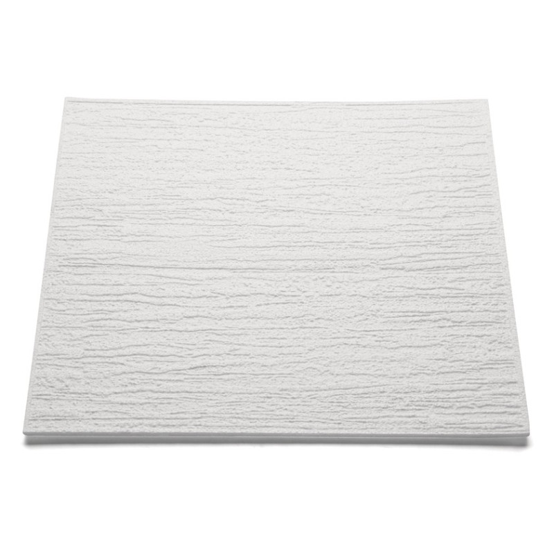 Dalles de plafond 1er prix en polystyrène expansé 50 x 50 cm réf. T80 sachet de +/ 2m²