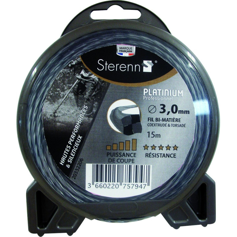 Fil Torsadé Ryobi Ø1.6 Mm - 15 M | Universel Pour Coupe-bordures | Compatible Multi-marques
