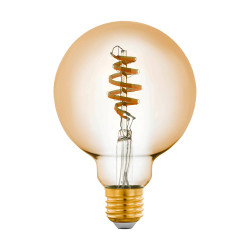 Ampoule LED E27 Ambrée 5,5W 400lm – Éclairage Chaleureux | EGLO
 Ampoule LED E27 Ambrée 5,5W 400lm – Éclairage Chaleureux | EGLO