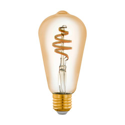 Ampoule LED E27 5,5 W 400 lm Ø 6,4 cm ambrée EGLO