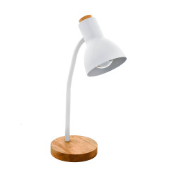 Lampe de bureau Veradal blanche E27 40 W EGLO