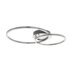 Plafonnier LED Palmaves Nickel – Éclairage Puissant | EGLO