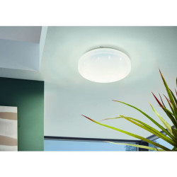 Plafonnier Frania LED Ø 28 cm 11,5 W 1350 lm blanc EGLO Plafonnier Frania LED Ø 28 cm 11,5 W 1350 lm blanc EGLO