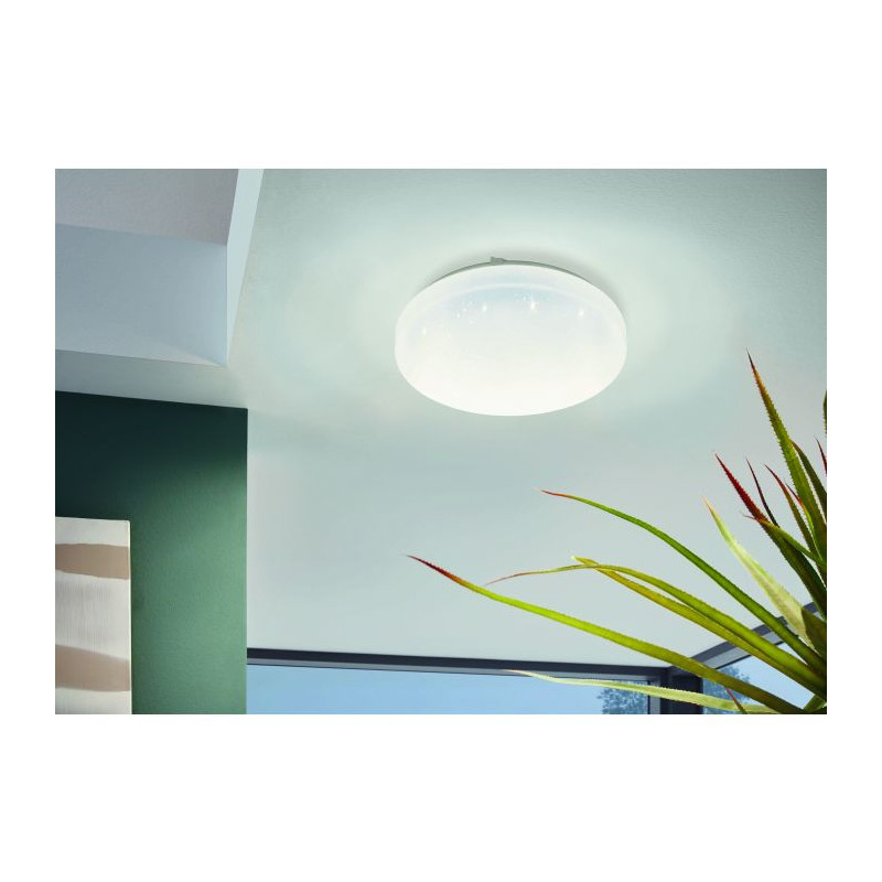 Plafonnier Frania LED Ø 28 cm 11,5 W 1350 lm blanc EGLO Plafonnier Frania LED Ø 28 cm 11,5 W 1350 lm blanc EGLO