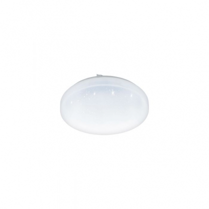 Plafonnier Frania-S LED Ø 28 cm 11,5 W 1350 lm blanc cristallin EGLO