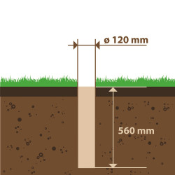 Tarière électrique TE1200 Ø 12 cm 1200 W FAR TOOLS Tarière électrique TE1200 Ø 12 cm 1200 W FAR TOOLS