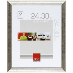 Cadre Circee Argenté 24x30 cm – Élégance Intemporelle | BRIO