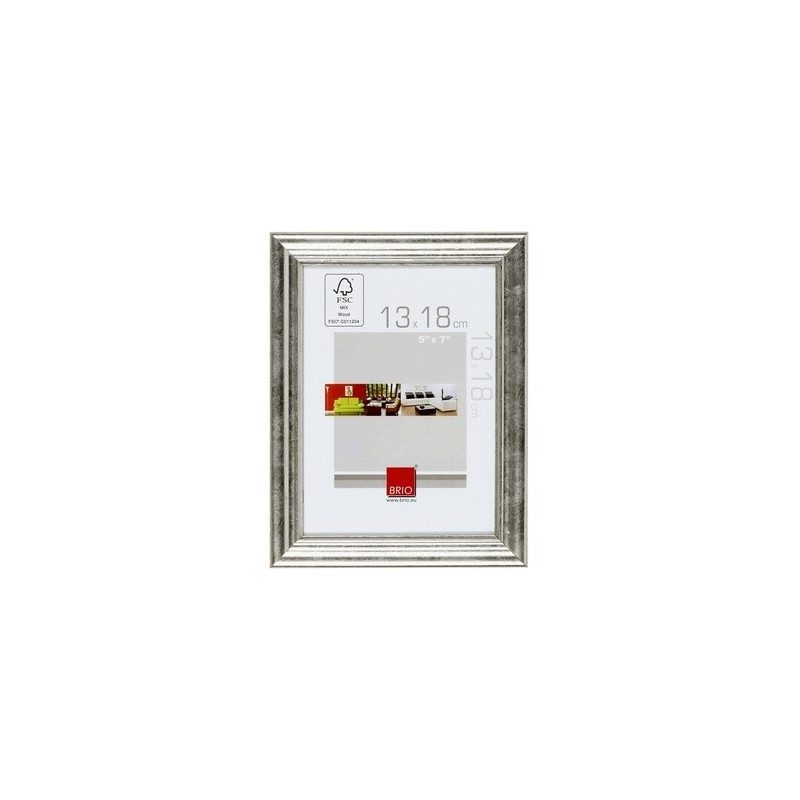 Cadre Circee Argenté 40x50 cm – Déco Élégante | BRIO