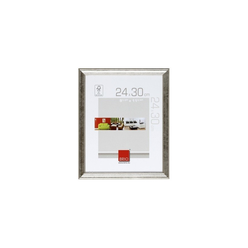 Cadre Circee Argenté 40x50 cm – Déco Élégante | BRIO