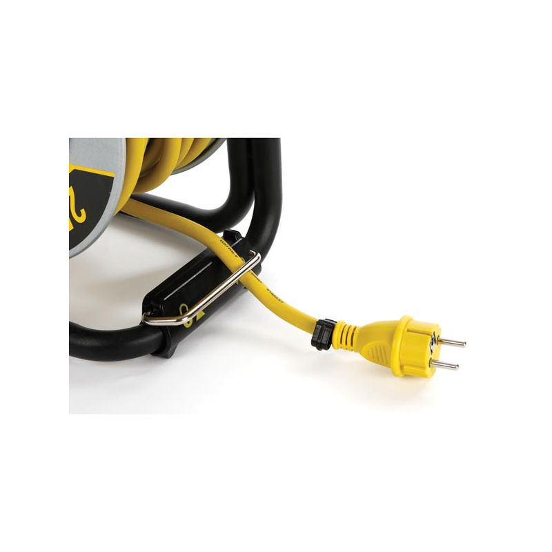 Rallonge électrique extérieur IP44 10m noir/ jaune STANLEY