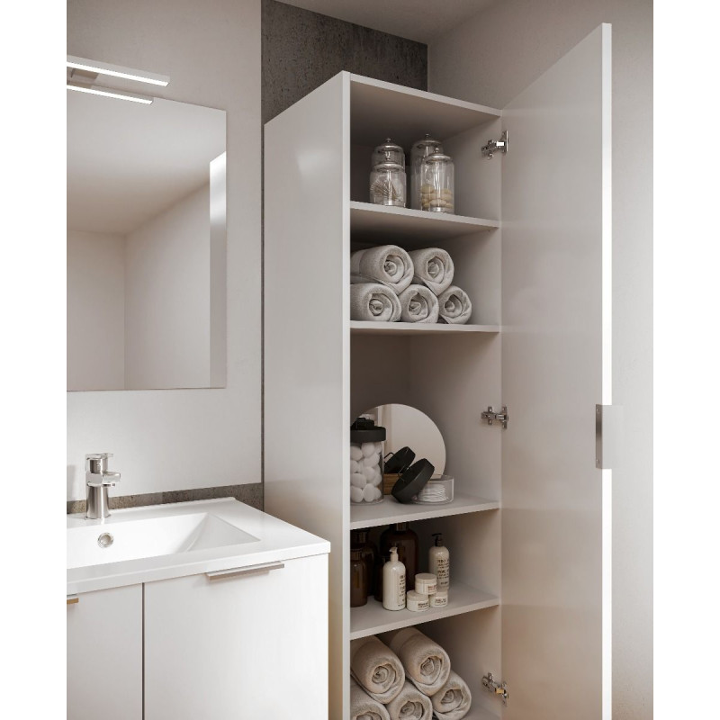 Colonne de salle de bain Euro Pack 40 x 35 x 156 cm ALLIBERT Colonne de salle de bain Euro Pack 40 x 35 x 156 cm ALLIBERT