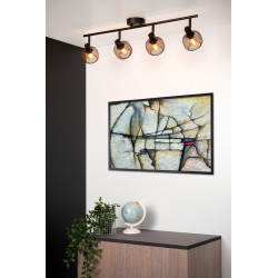 Spot plafond Maren E14 160 W noir LUCIDE Spot plafond Maren E14 160 W noir LUCIDE