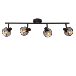 Spot plafond Maren E14 160 W noir LUCIDE Spot plafond Maren E14 160 W noir LUCIDE