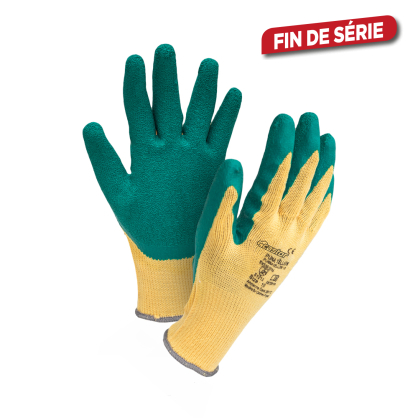 Paire de gants Puna Yellow antidérapants taille 9 CASTOR