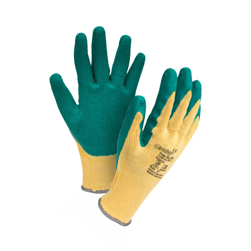 Paire de gants Puna Yellow antidérapants taille 9 CASTOR