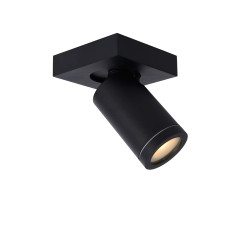 Spot de salle de bain Taylor GU10 5 W noir LUCIDE