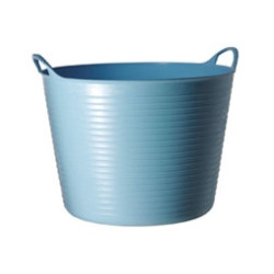 Seau souple Tubtrug bleu 42L – Idéal jardinage | POLET

