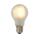 Ampoule à filament LED E27 5 W Ø 6 cm dimmable mate LUCIDE