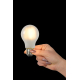 Ampoule à filament LED E27 5 W Ø 6 cm dimmable mate LUCIDE