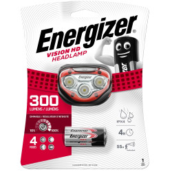 Lampe frontale Vision HD ENERGIZER – Éclairage puissant | ENERGIZER
