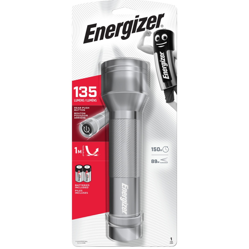 Lampe de poche 2D Metal ENERGIZER