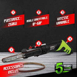 Lime électrique CTLM260BC 260 W CONSTRUCTOR