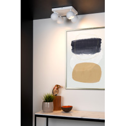 Spot plafond Favori GU10 20 W  blanc LUCIDE Spot plafond Favori GU10 20 W  blanc LUCIDE