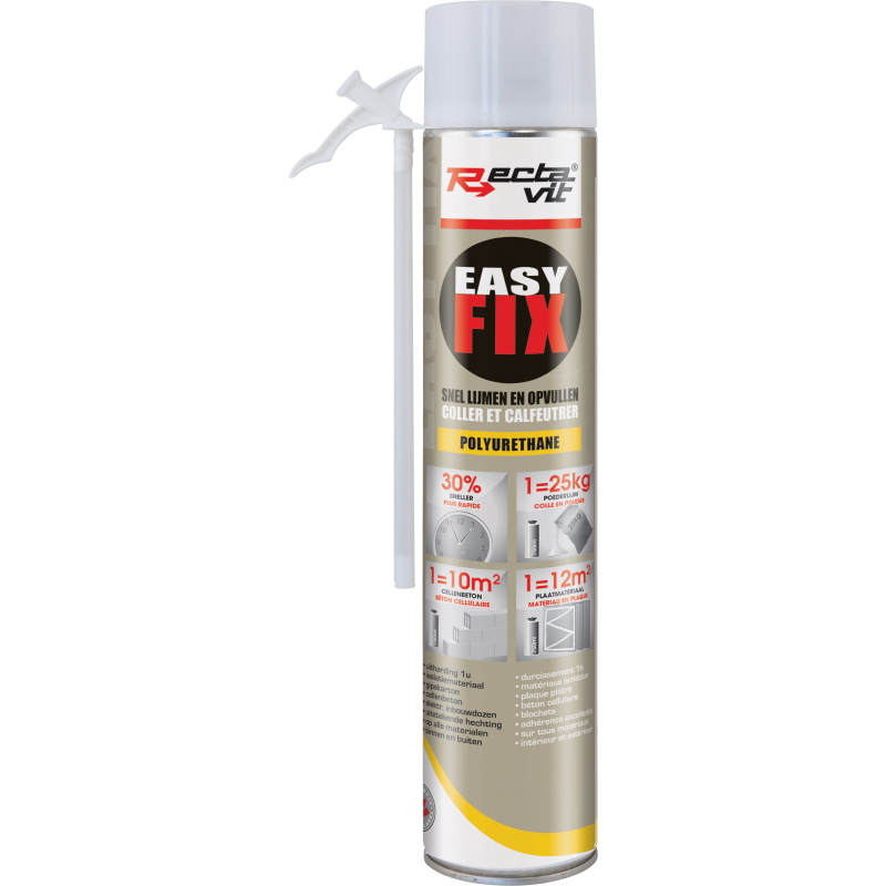 Mousse PU Easy Fix 0,75 L RECTAVIT