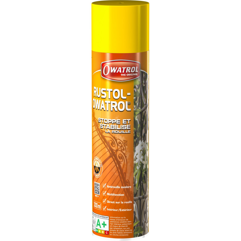 Peinture antirouille Rustol incolore 0,3 L OWATROL