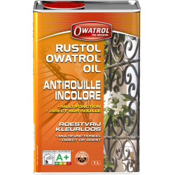 Rustol incolore 1L OWATROL – Protection antirouille | OWATROL