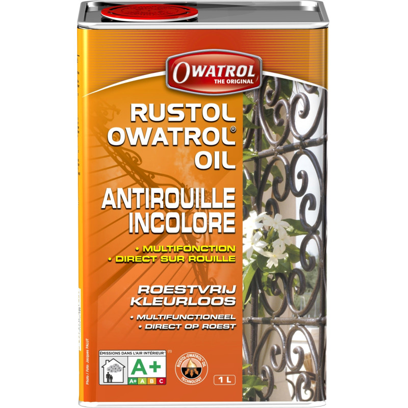 Peinture antirouille Rustol incolore 1 L OWATROL