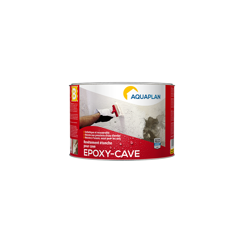 Produit d'étanchéité pour cave Epoxy-Cave 4 L AQUAPLAN